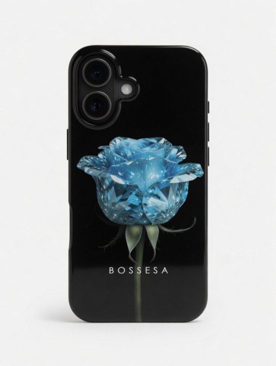iPhone 16 Plus dėklas „Deimantinė rožė“