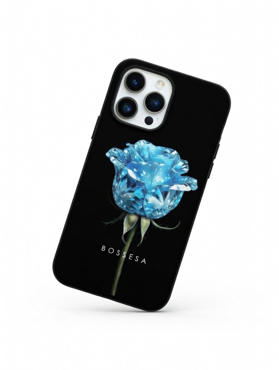 iPhone 16 dėklas „Deimantinė rožė“