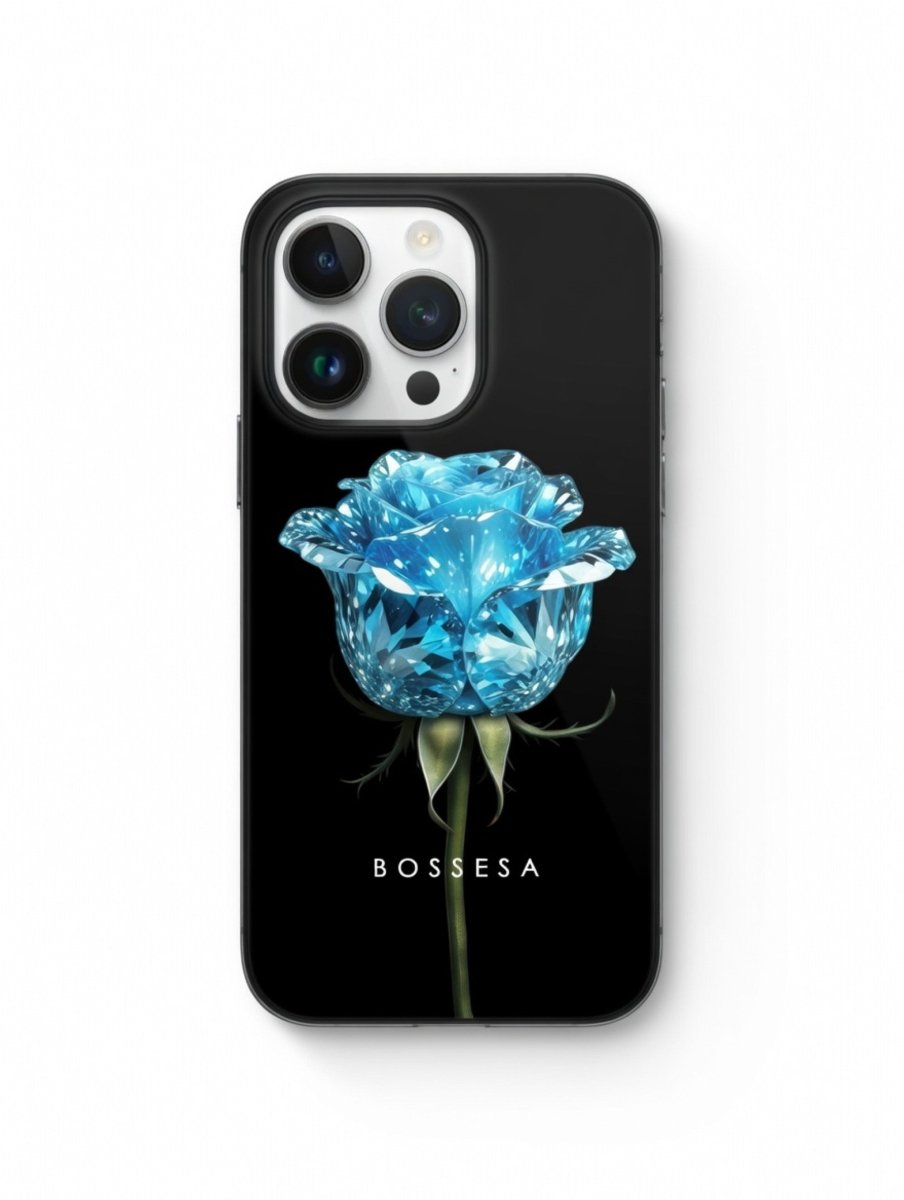 iPhone 16 dėklas „Deimantinė rožė“