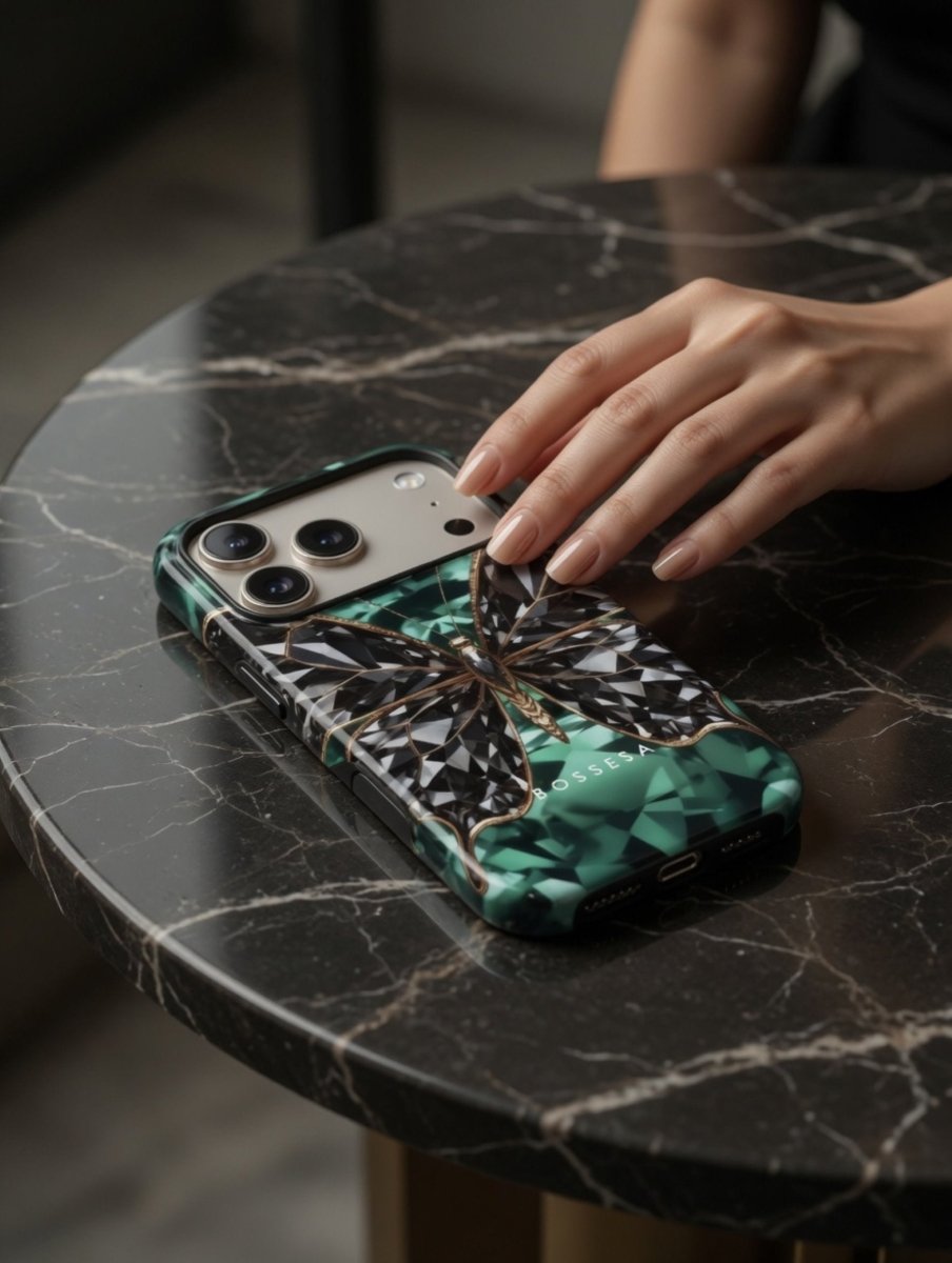 iPhone 17 dėklas „Nakties Sparnai“