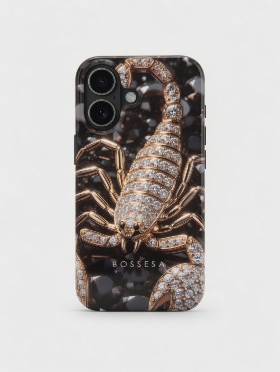 iPhone 17 dėklas „Nakties Skorpionė“