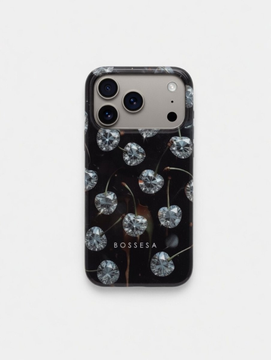 iPhone 17 Pro dėklas „Krištolinė Vyšnia“