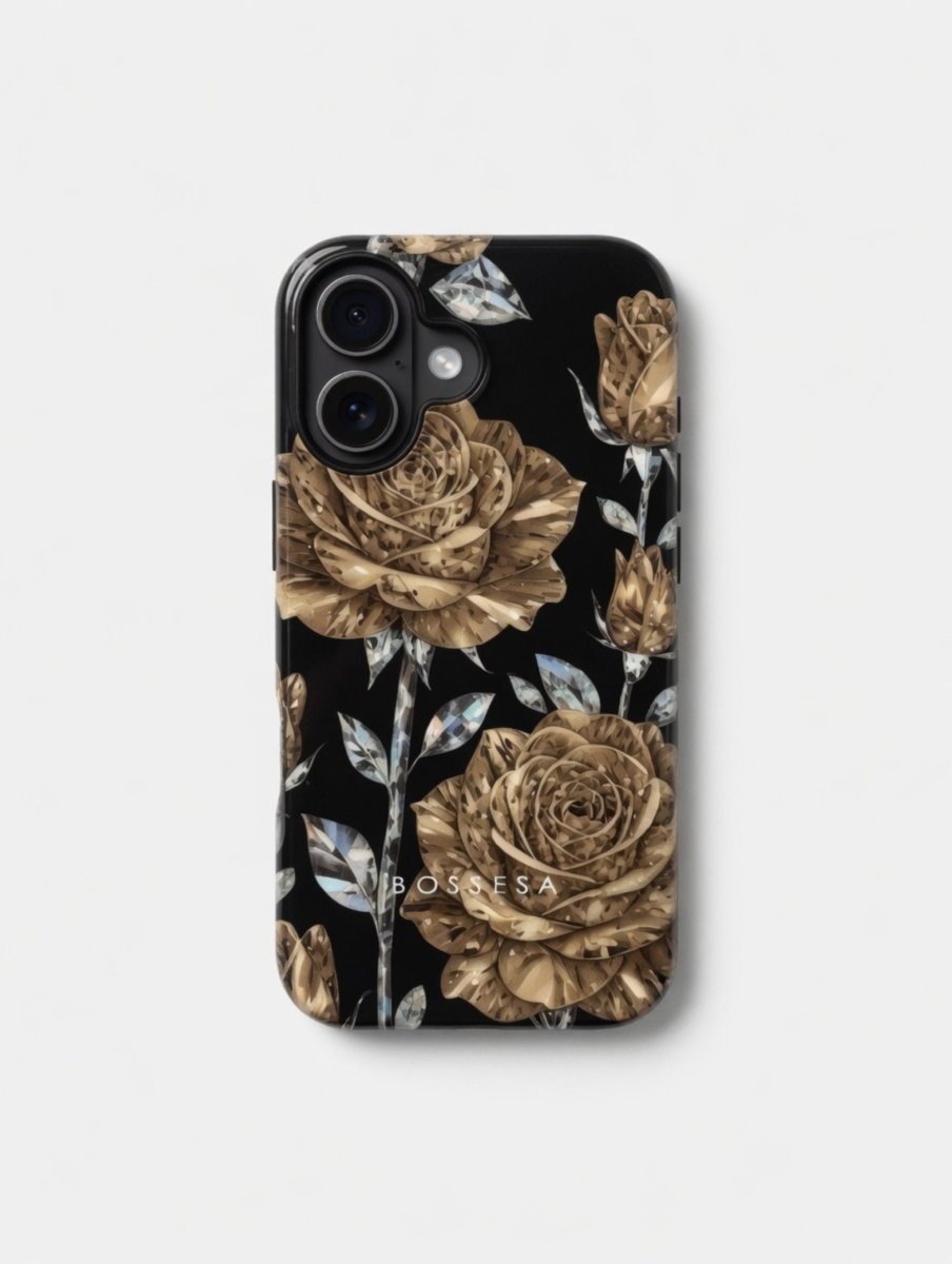 iPhone 17 dėklas „Auksinė Rožė“