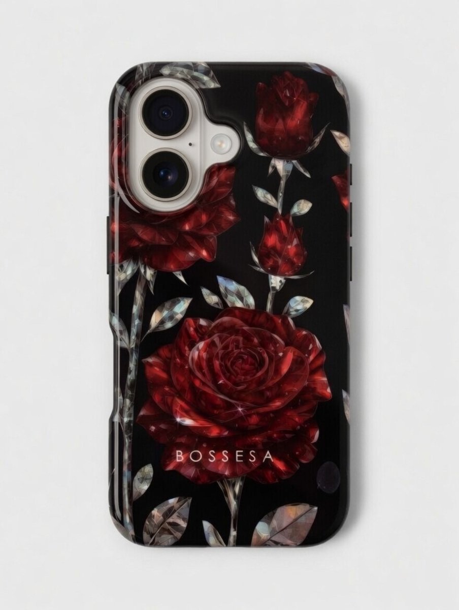 iPhone 16 Plus dėklas „Raudonoji Rožė“