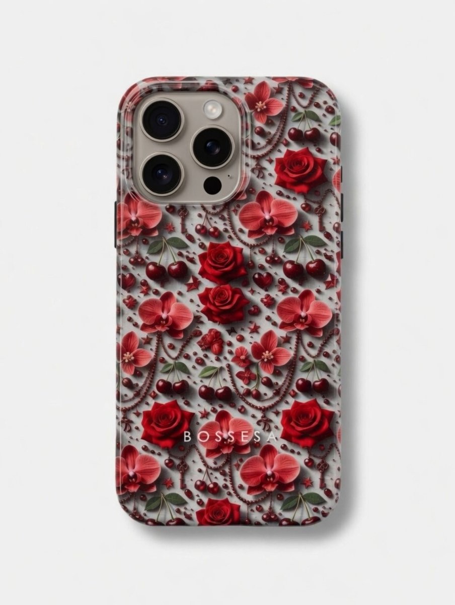 iPhone 16 dėklas „Nakties rožė“