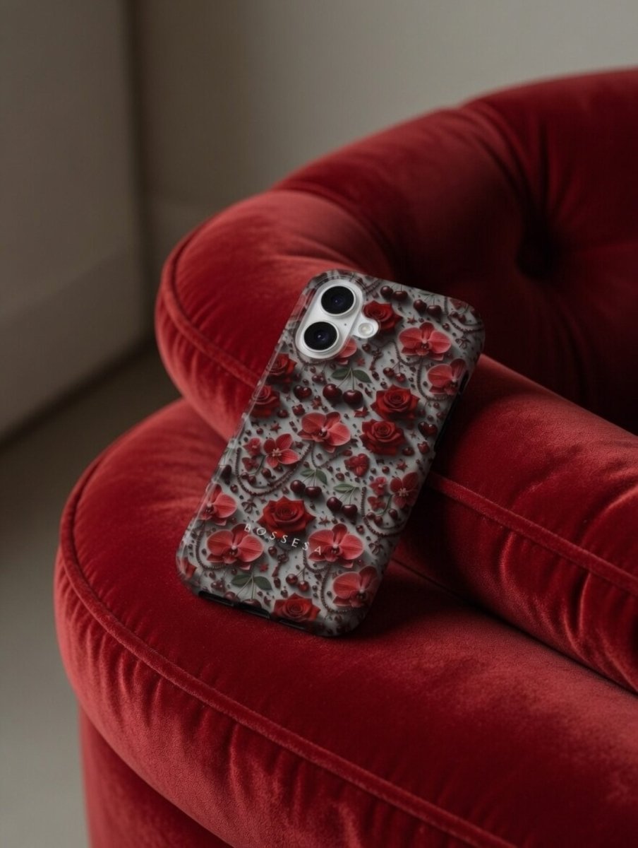 iPhone 16 dėklas „Nakties rožė“