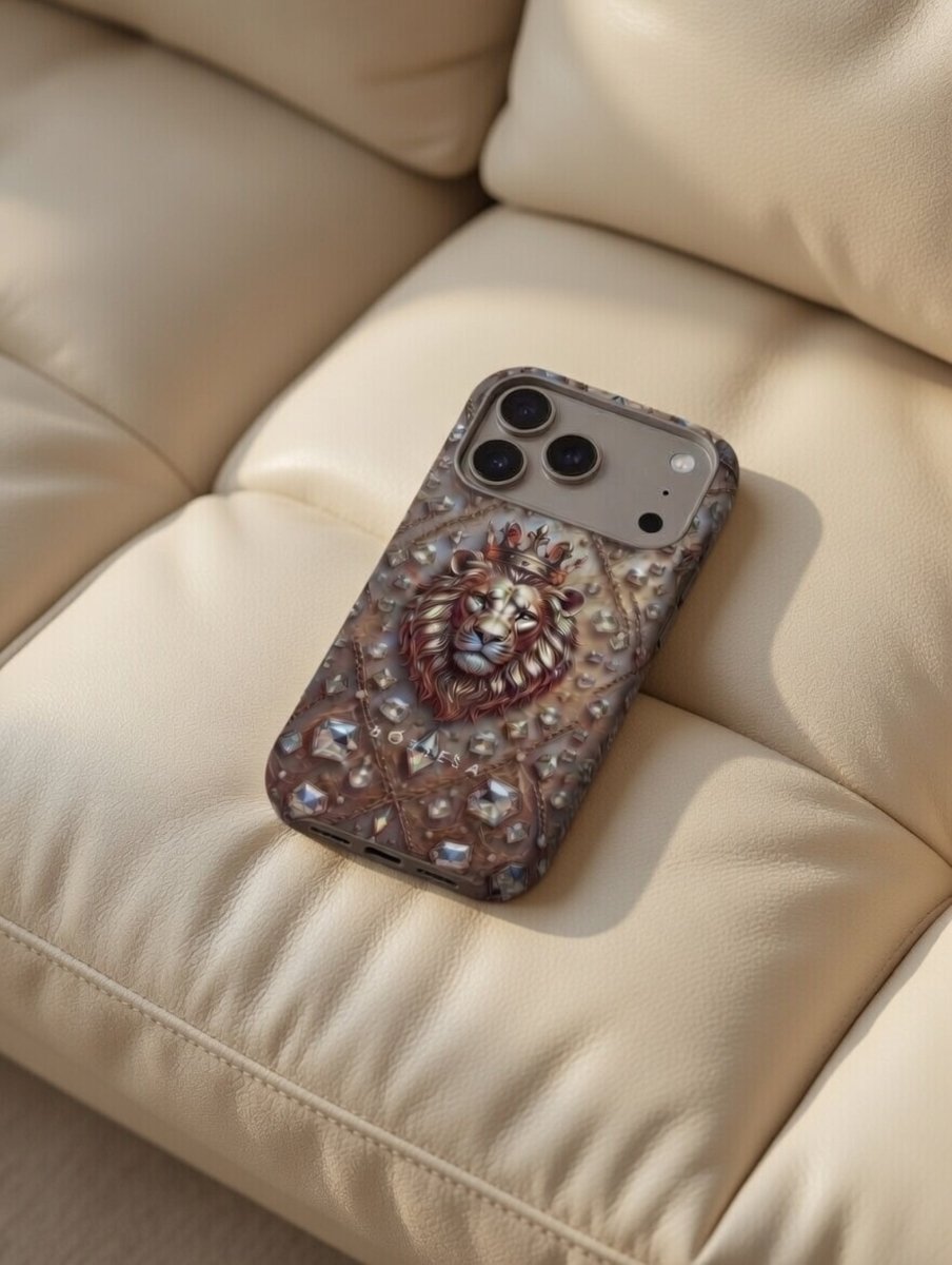 iPhone 17 Pro dėklas „Liūtės Karūna“