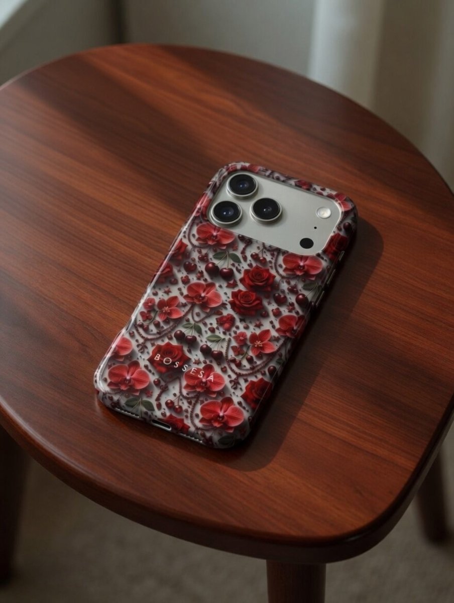 iPhone 17 Pro Max dėklas „Nakties rožė“