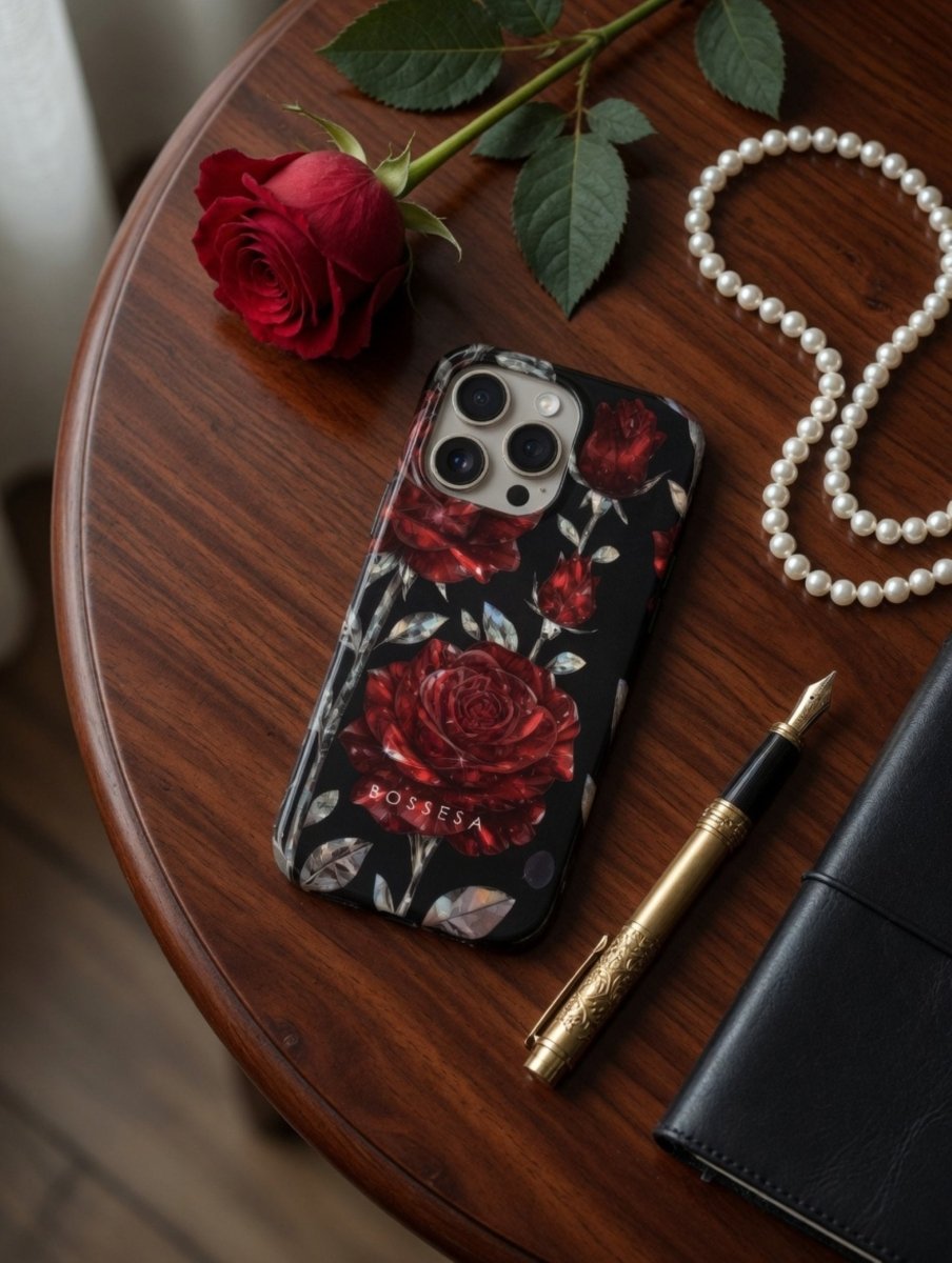 iPhone 16 Pro dėklas „Raudonoji Rožė“