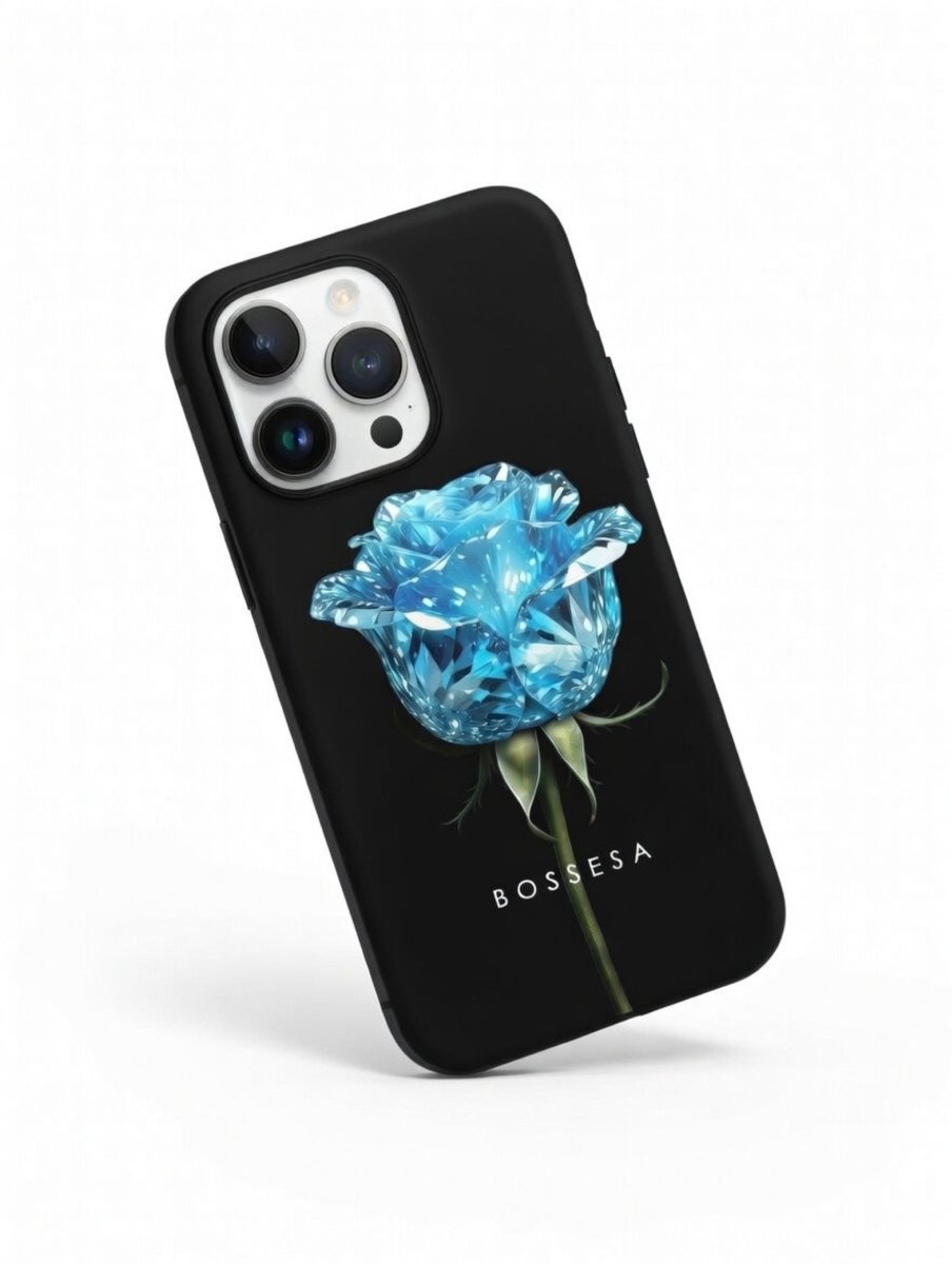 iPhone 16 dėklas „Deimantinė rožė“