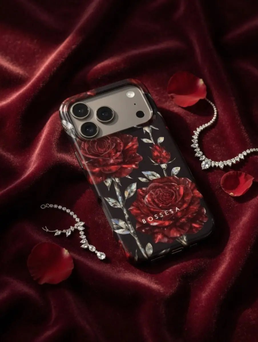 iPhone 17 Pro Max dėklas „Raudonoji Rožė“