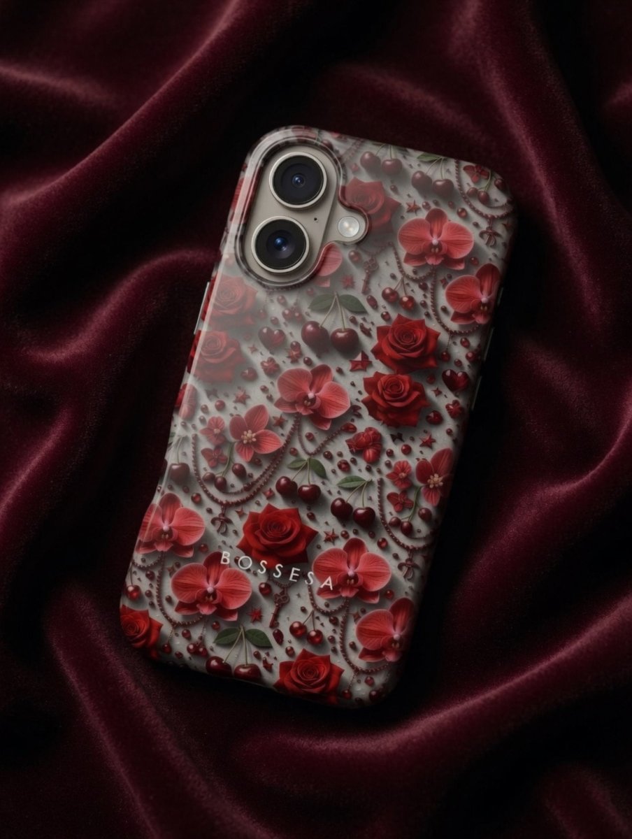 iPhone 17 dėklas „Nakties rožė“