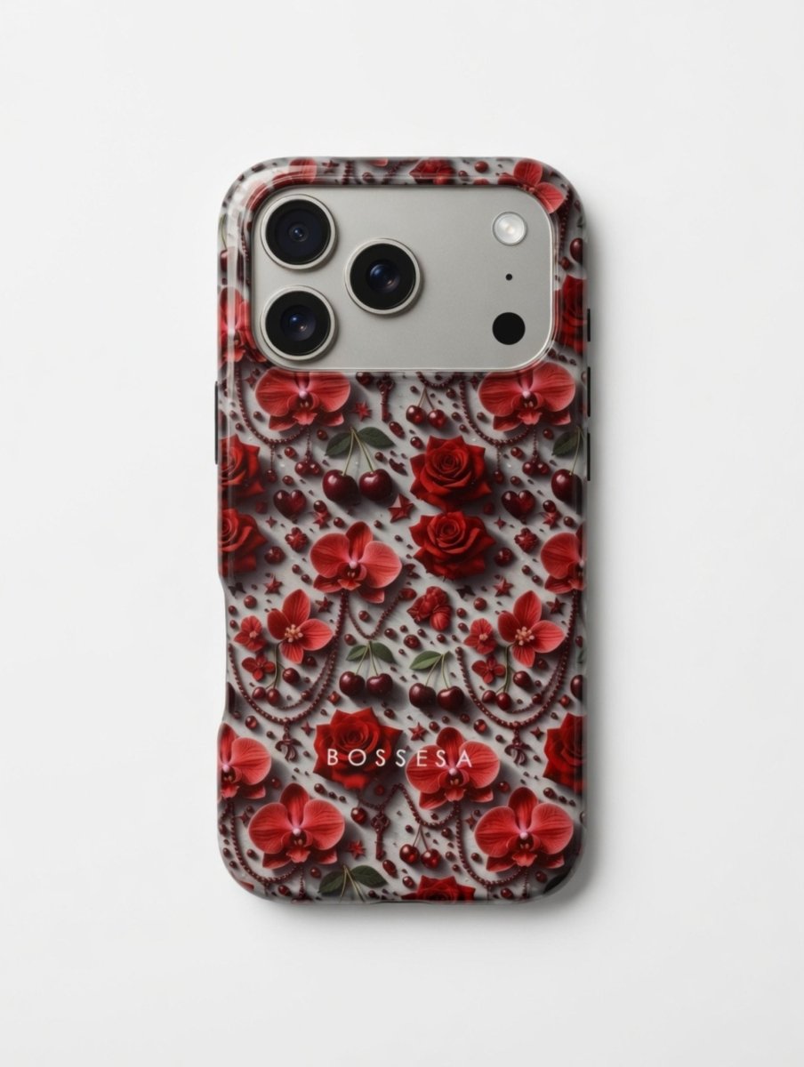 iPhone 17 dėklas „Nakties rožė“