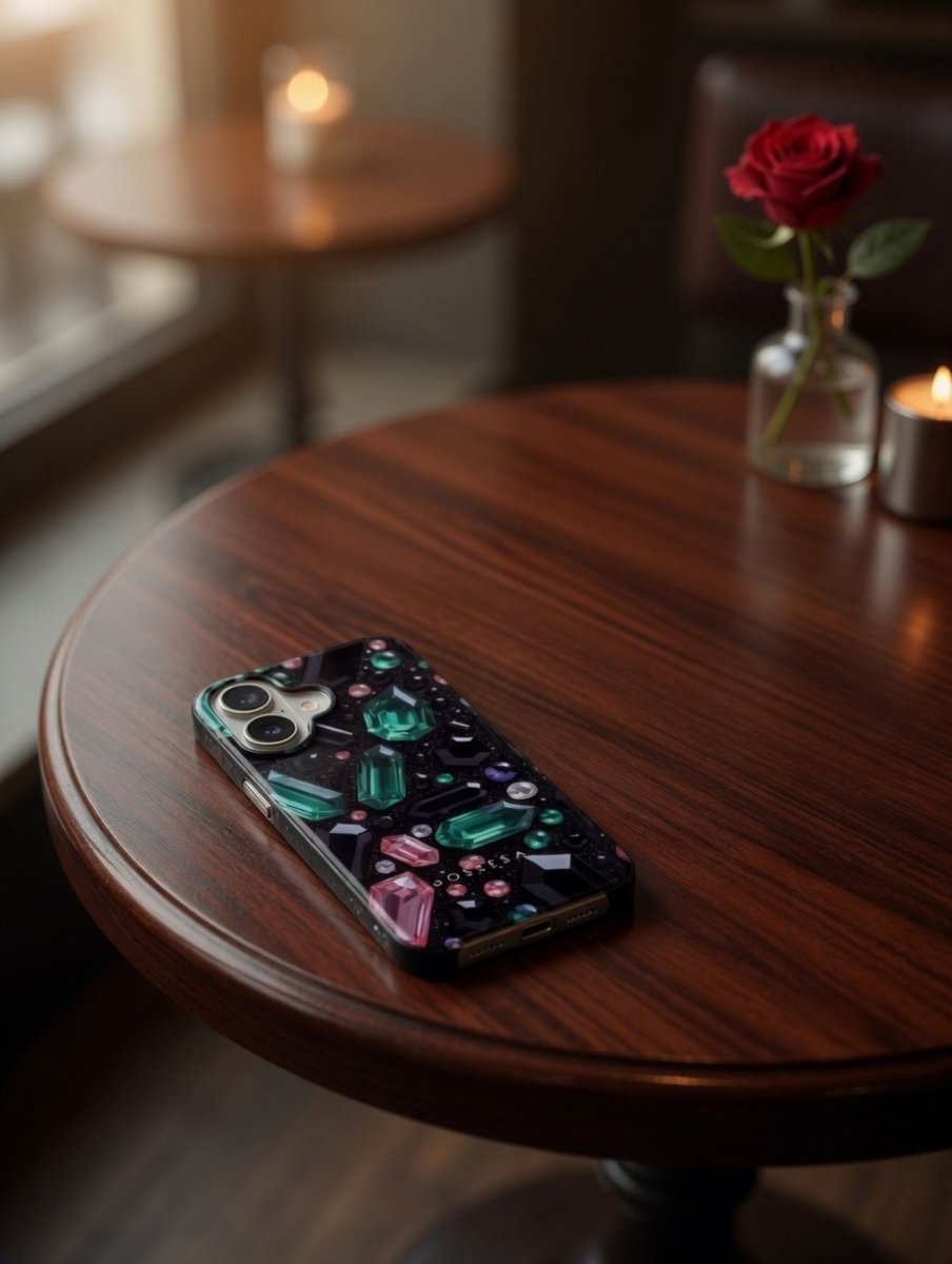 iPhone 17 dėklas „Kristalų Imperija“