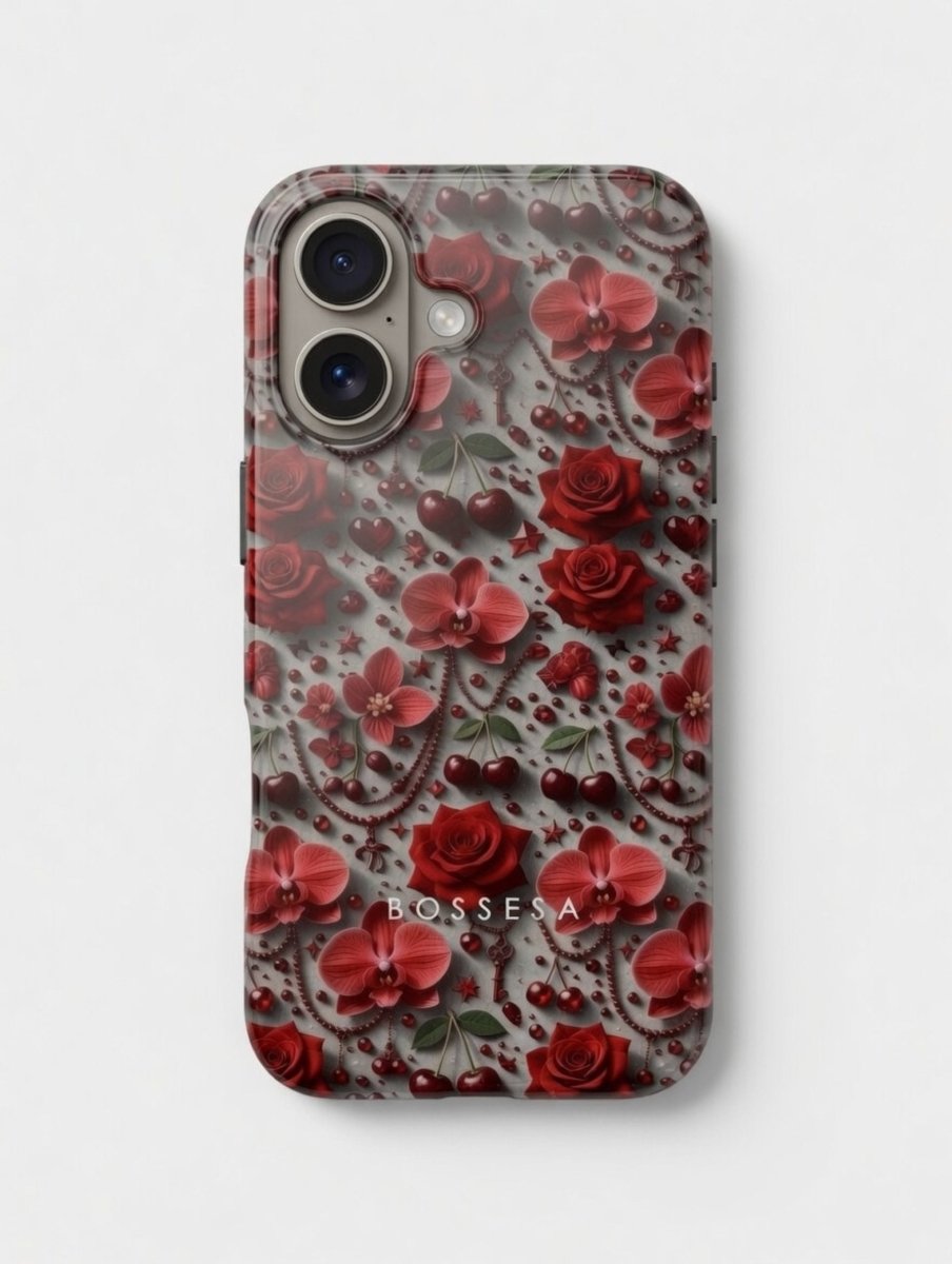 iPhone 17 dėklas „Nakties rožė“