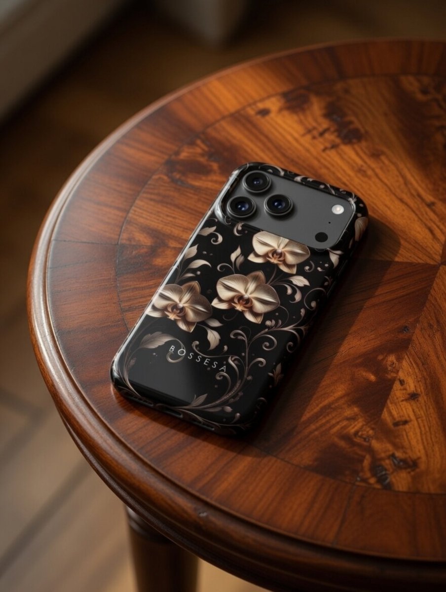iPhone 17 dėklas „Orchidėjų Auksas“