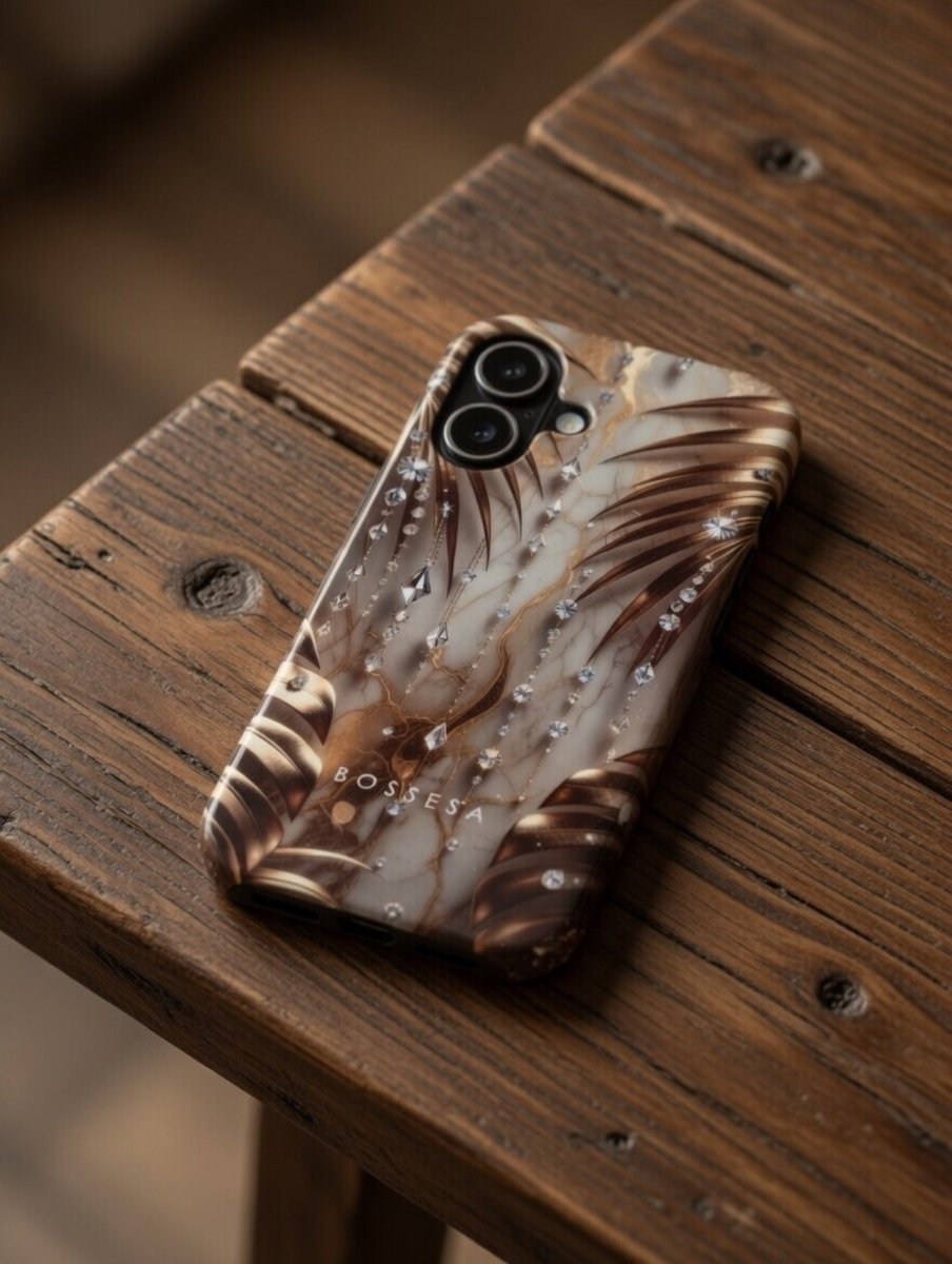iPhone 16 Plus dėklas „Auksinė Rasa“