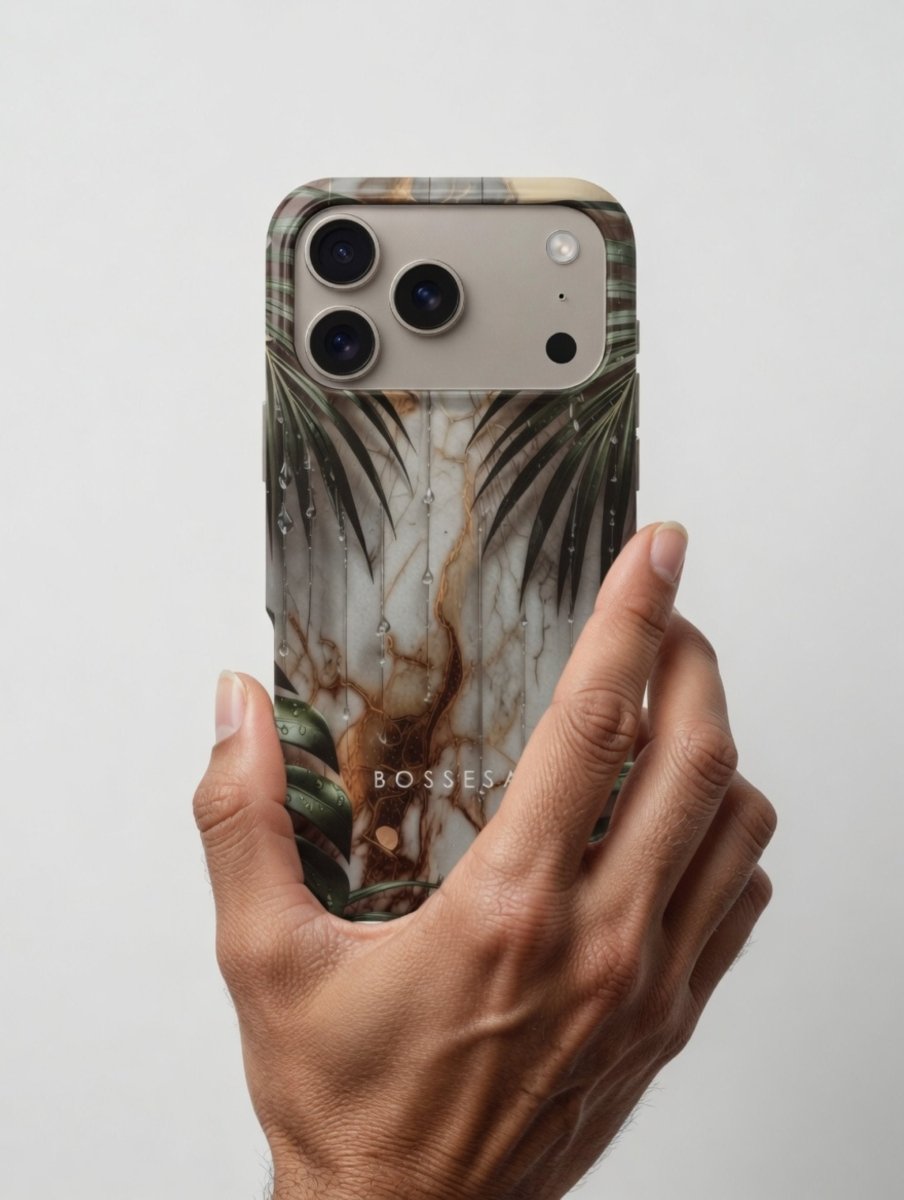iPhone 17 Pro Max dėklas „Tropikų paslaptis“