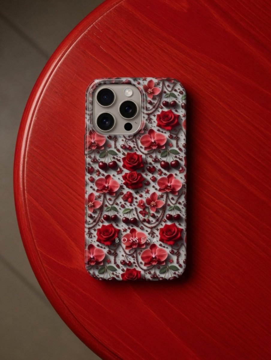 iPhone 16 dėklas „Nakties rožė“
