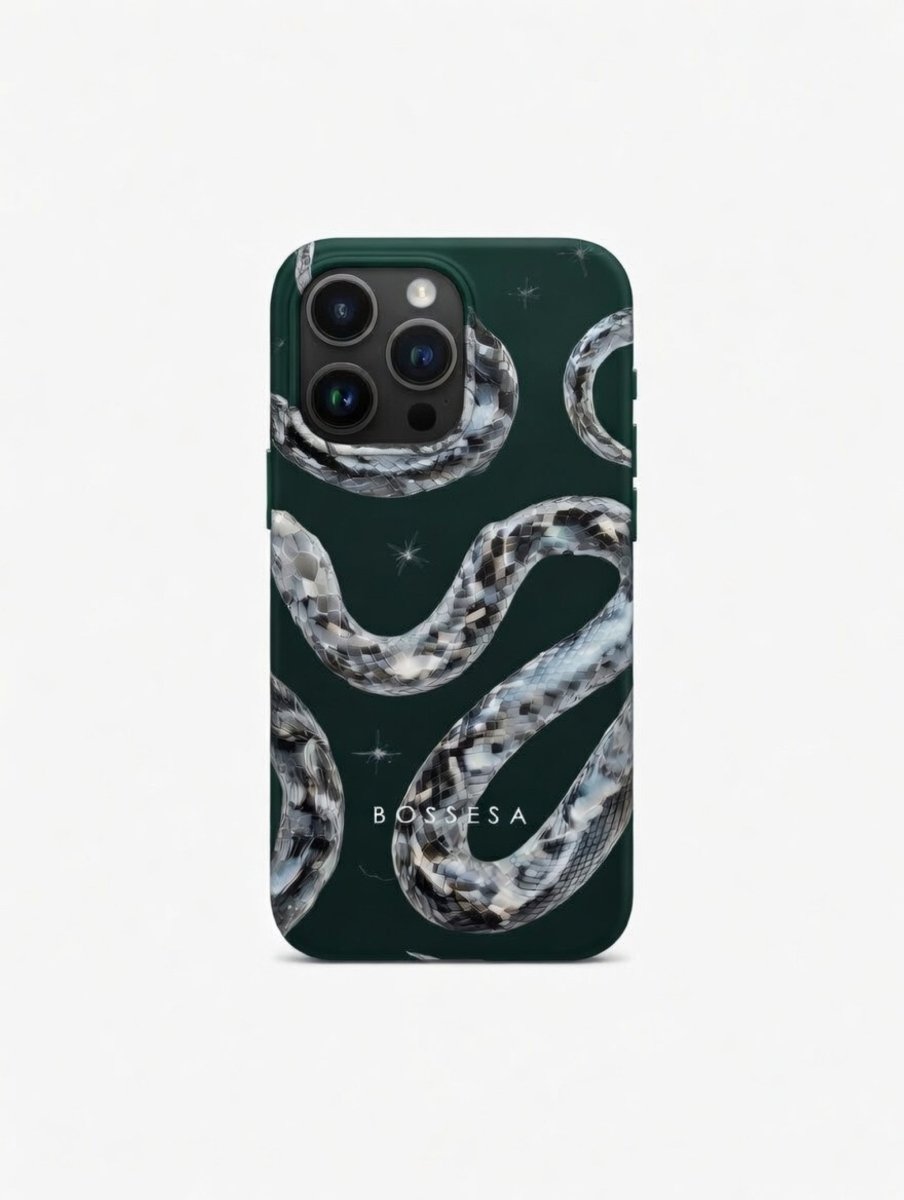 iPhone 16 Pro dėklas „Gyvatės Švytėjimas“