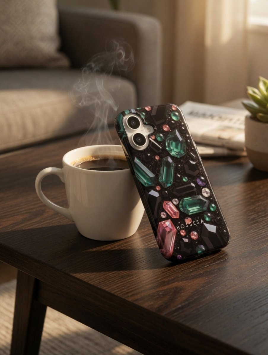 iPhone 16 dėklas „Kristalų Imperija“