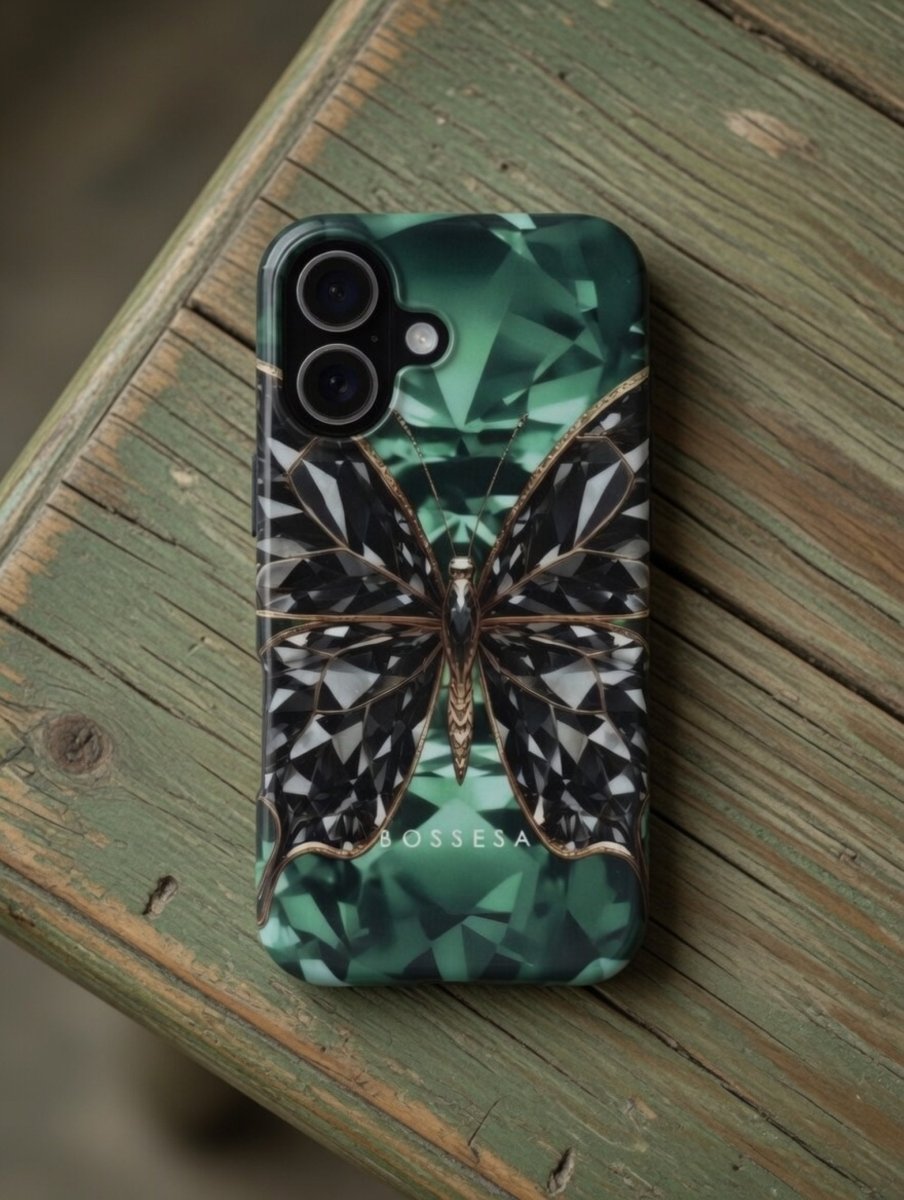 iPhone 16 dėklas „Nakties Sparnai“