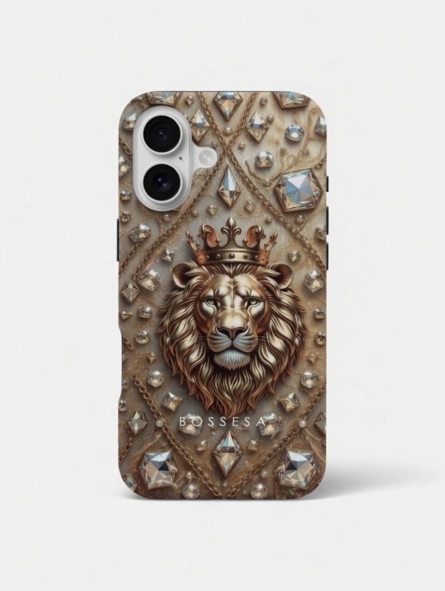 iPhone 17 dėklas „Liūtės Karūna“