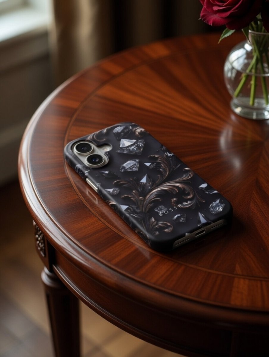 iPhone 17 dėklas „Deimantinė Karalienė“