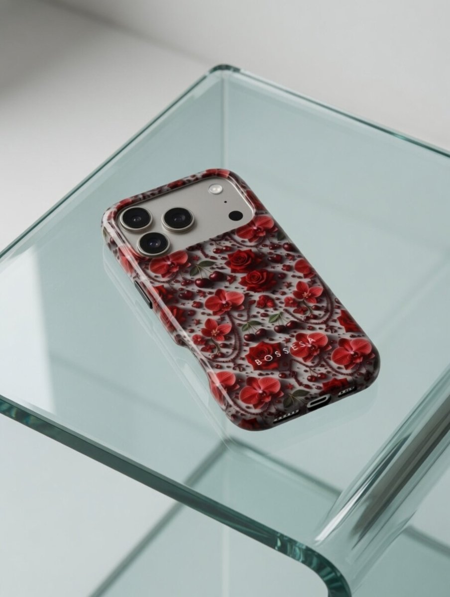 iPhone 17 dėklas „Nakties rožė“