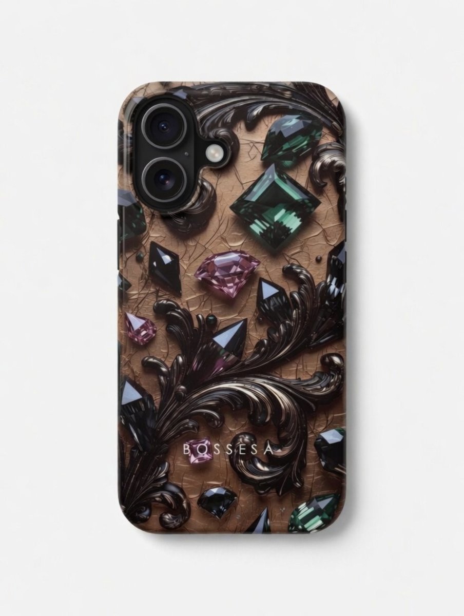 iPhone 17 dėklas „Kristalų Tamsa“