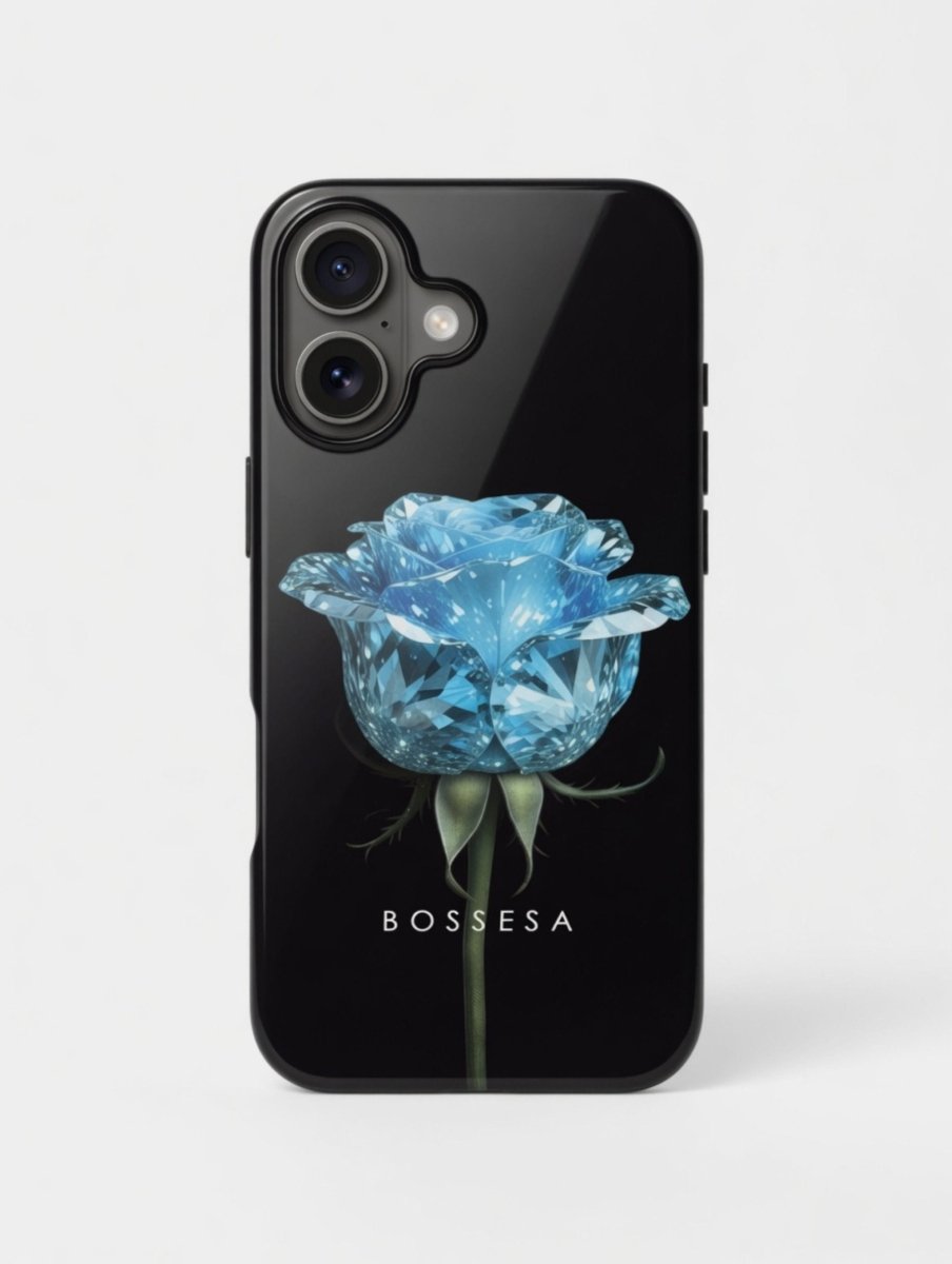 iPhone 17 dėklas „Deimantinė rožė“