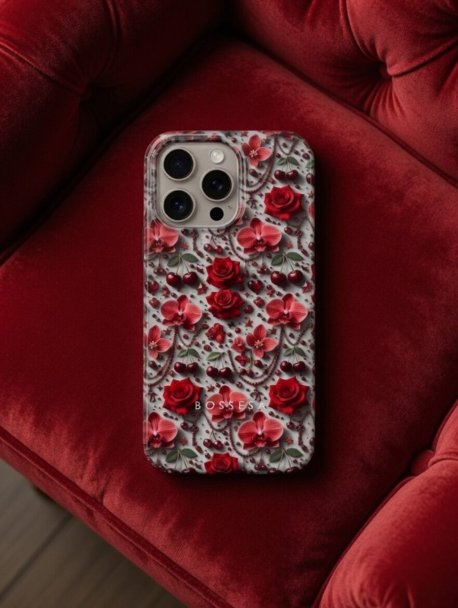 iPhone 16 dėklas „Nakties rožė“