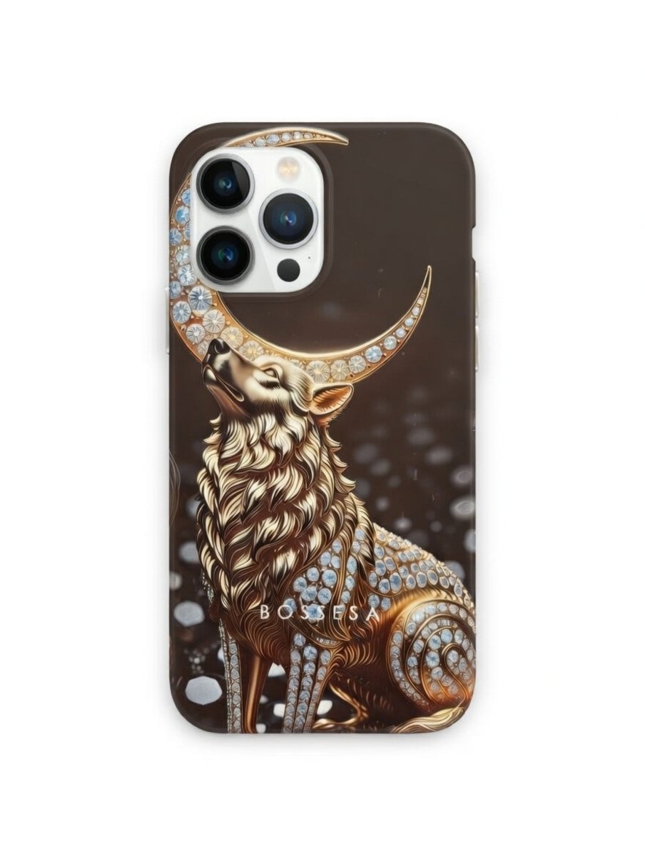 iPhone 16 Pro dėklas „Aukso Vilkė“