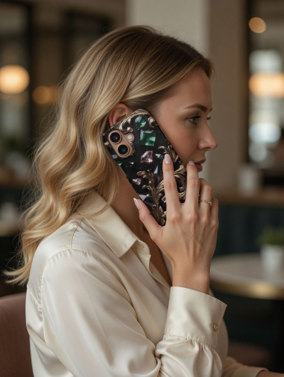 iPhone 16 Pro dėklas „Lašanti Paslaptis“