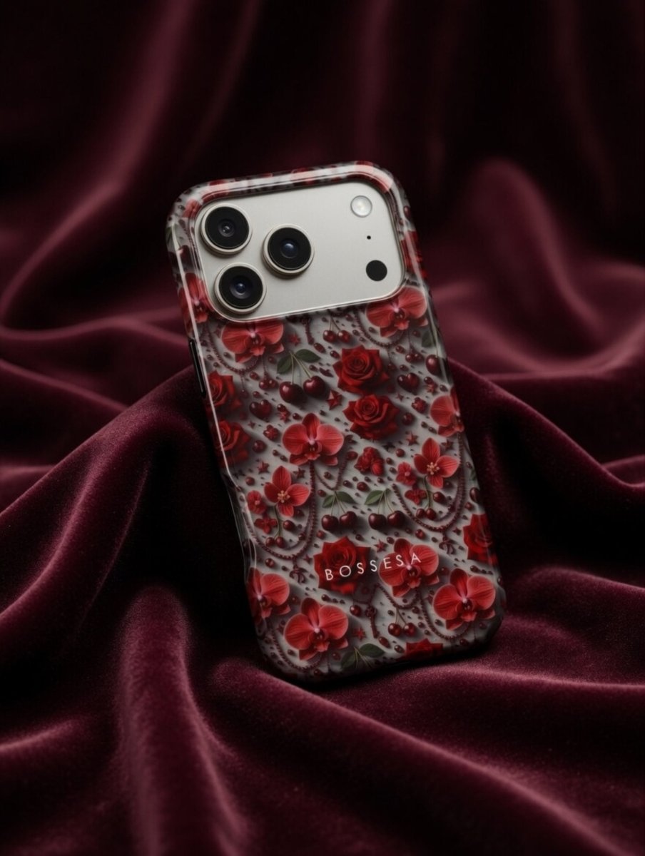 iPhone 17 dėklas „Nakties rožė“