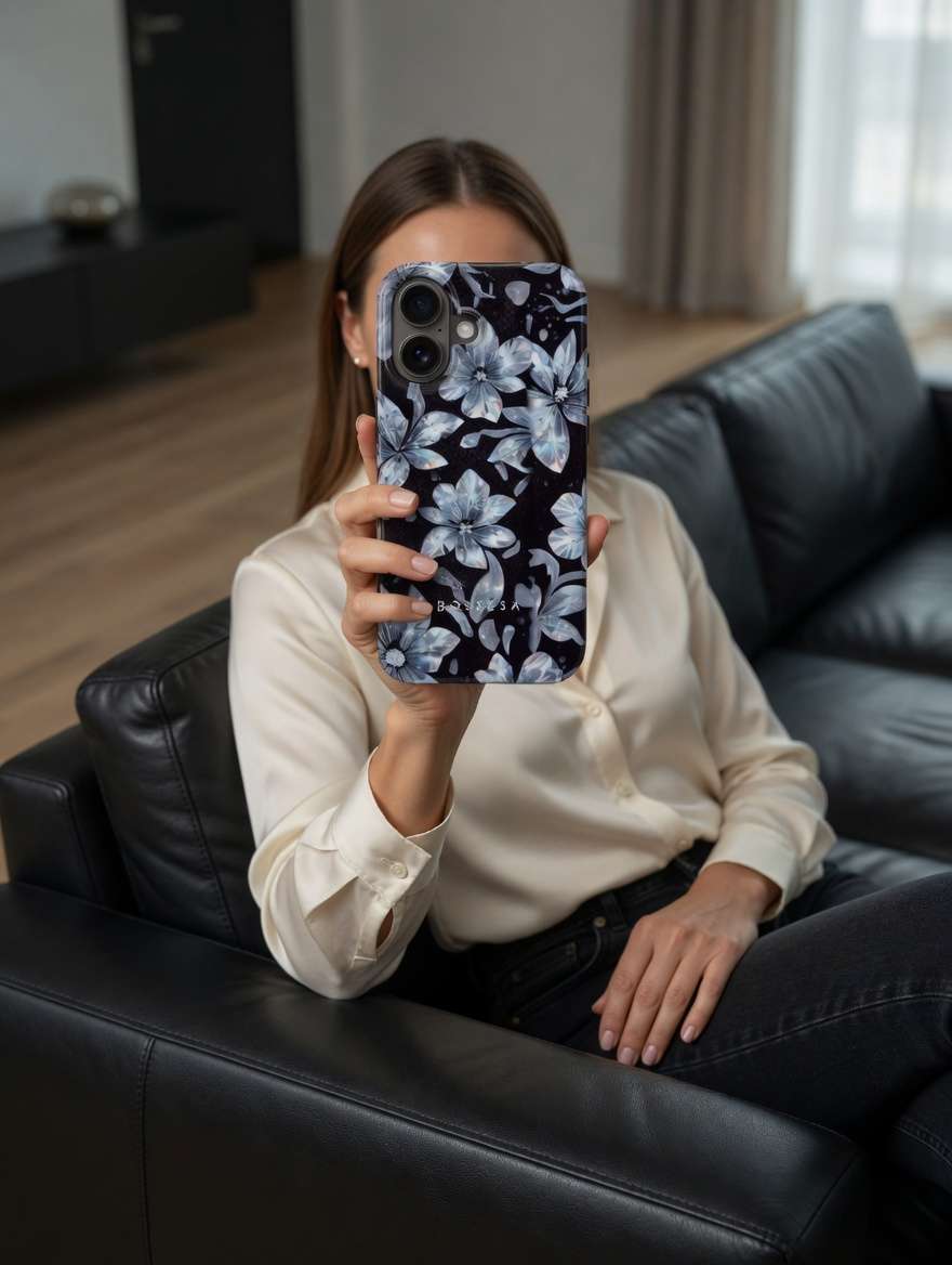 iPhone 17 dėklas „Mėlynoji naktis“