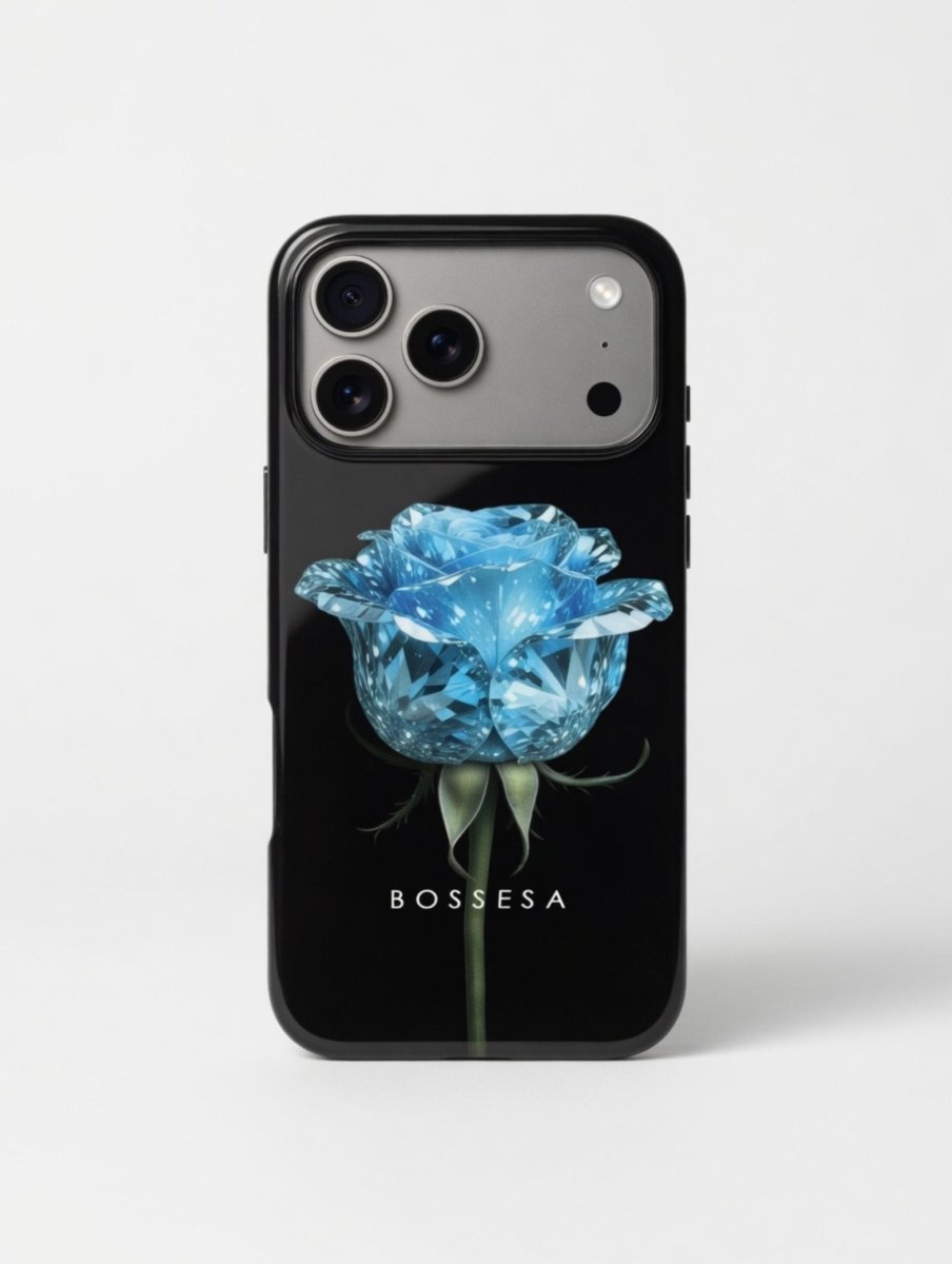 iPhone 17 dėklas „Deimantinė rožė“