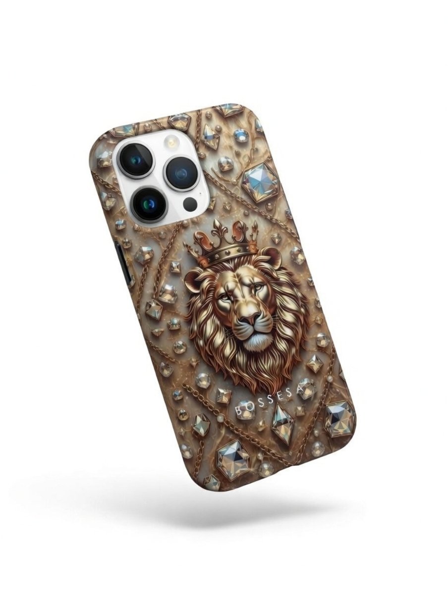 iPhone 16 Pro dėklas „Liūtės Karūna“