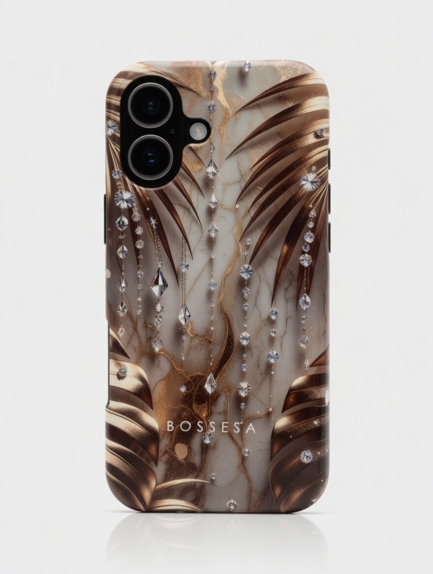 iPhone 17 dėklas „Auksinė Rasa“