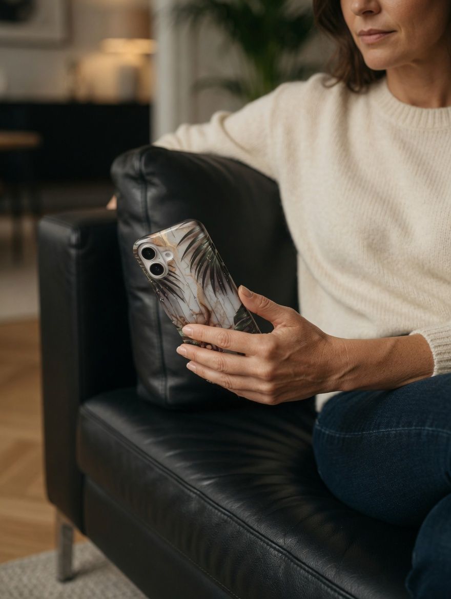 iPhone 16 Plus dėklas „Tropikų paslaptis“