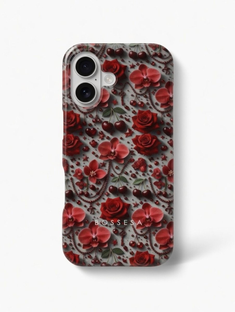 iPhone 16 dėklas „Nakties rožė“