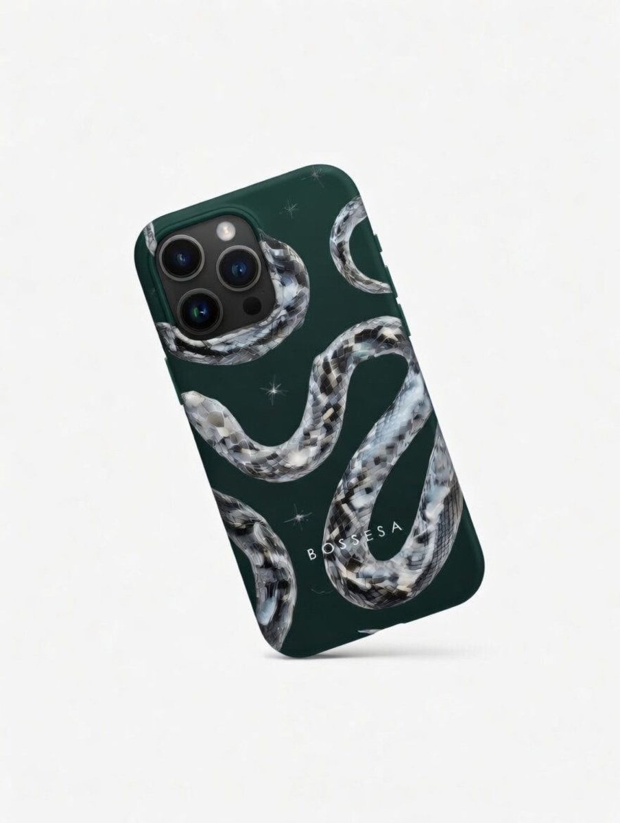 iPhone 16 Pro dėklas „Gyvatės Švytėjimas“