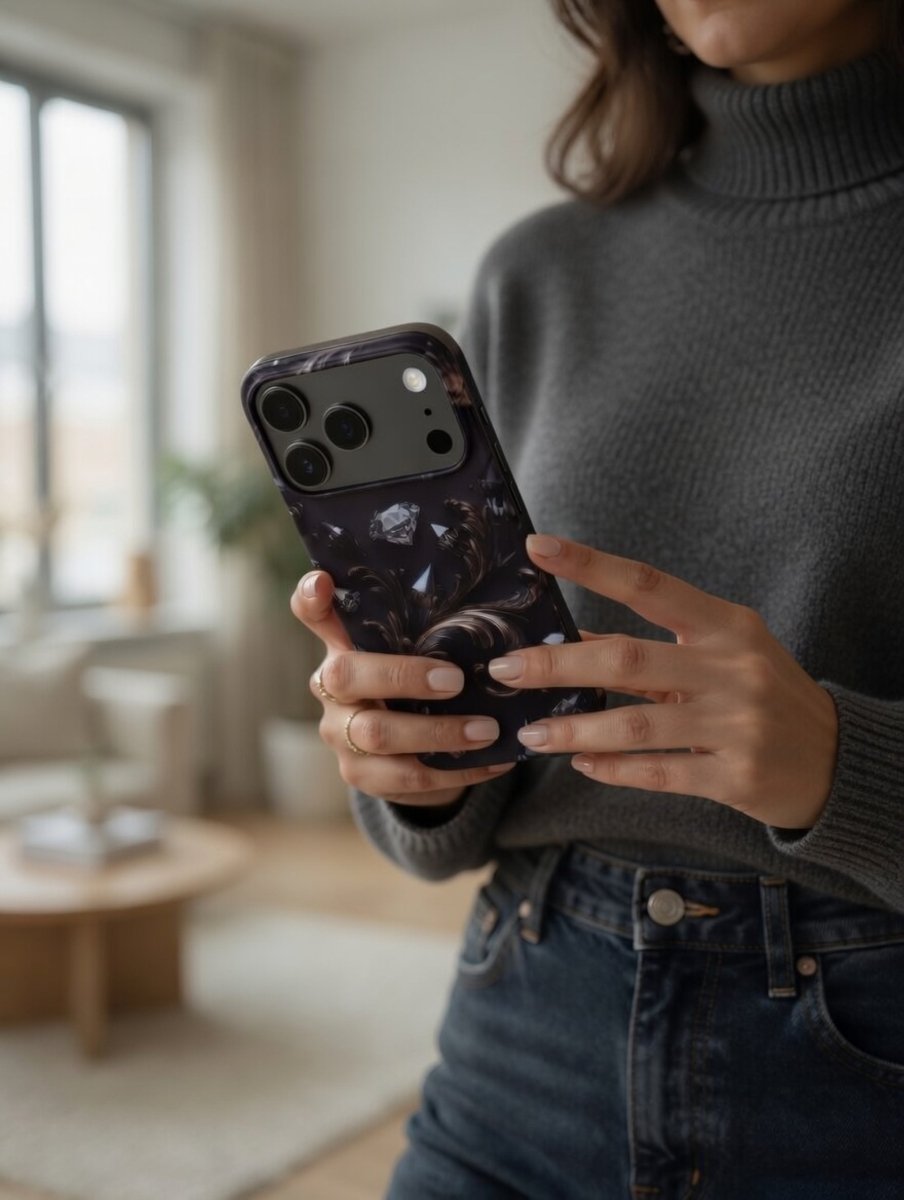 iPhone 17 Pro dėklas „Deimantinė Karalienė“