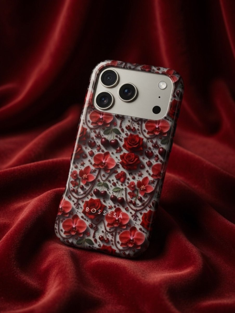 iPhone 17 Pro dėklas „Nakties rožė“