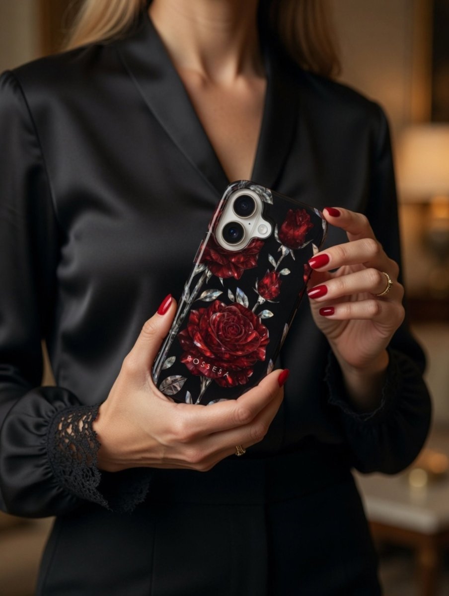 iPhone 17 dėklas „Raudonoji Rožė“
